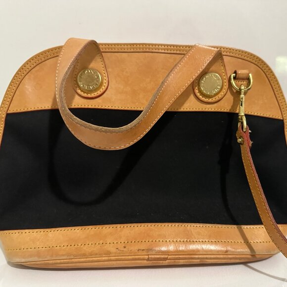 DOONIE & BOURKE TAN PURSE - Picture 1 of 7